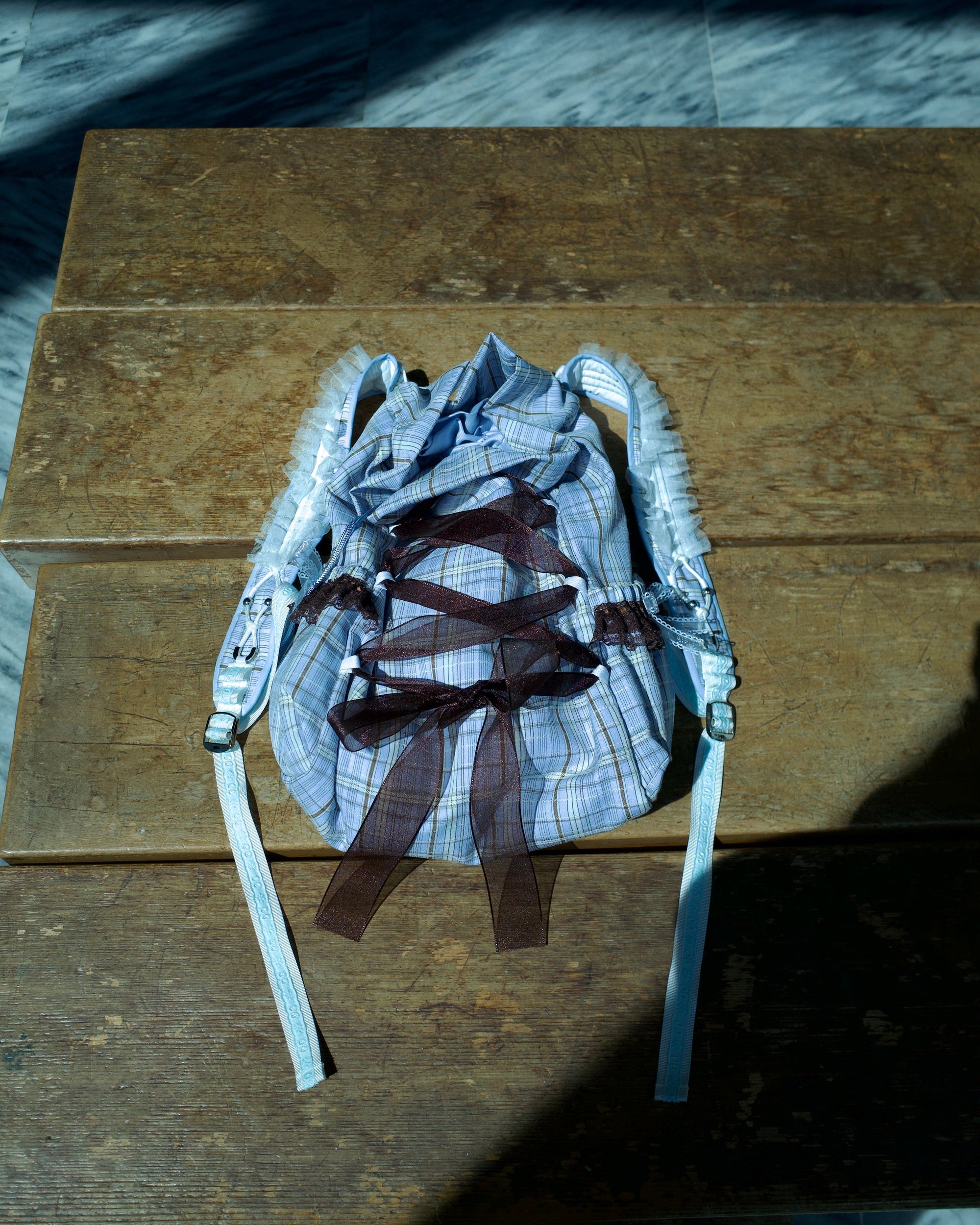 初綻雙肩後背包｜藍