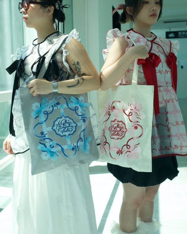 印花帆布袋｜灰