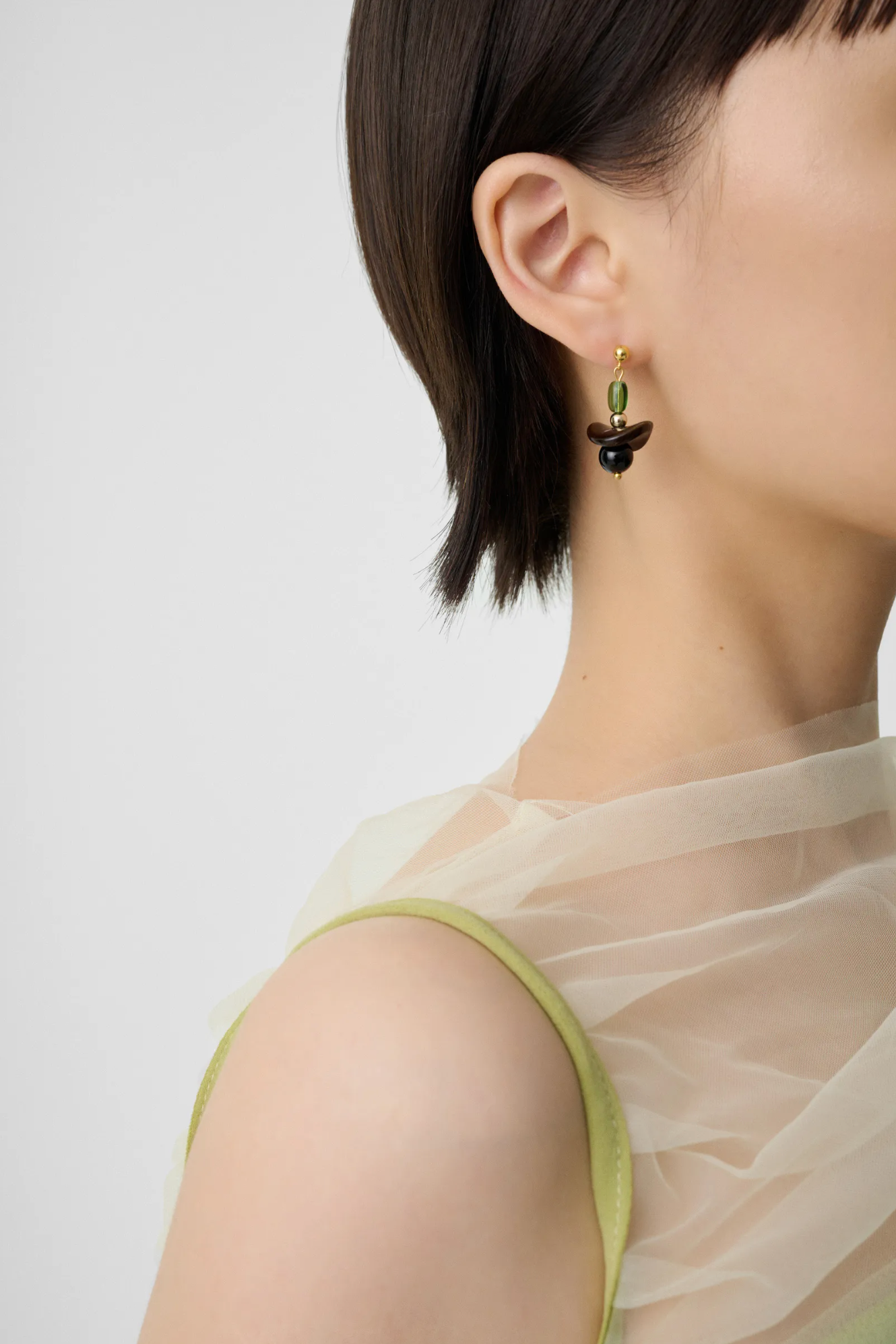 飛行甲蟲・耳環