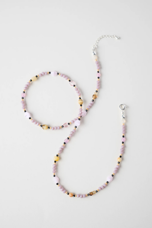 紫藤寶盒・串珠項鍊