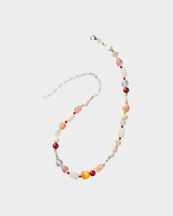 橘金光芒・串珠項鍊