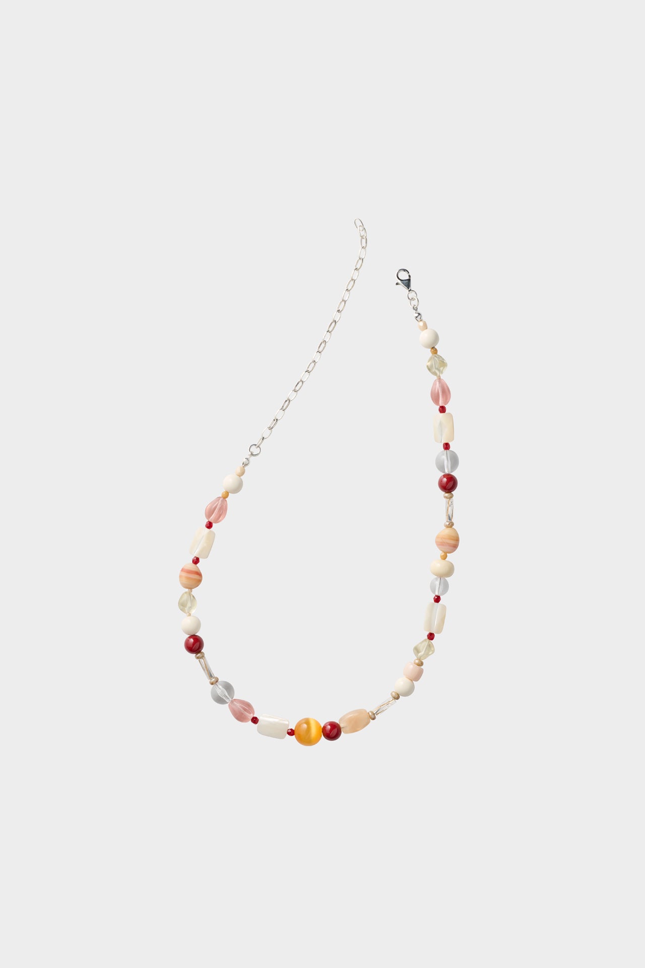 橘金光芒・串珠項鍊