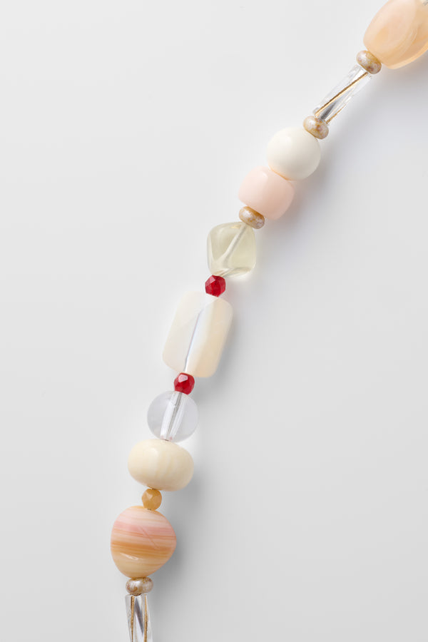 橘金光芒・串珠項鍊