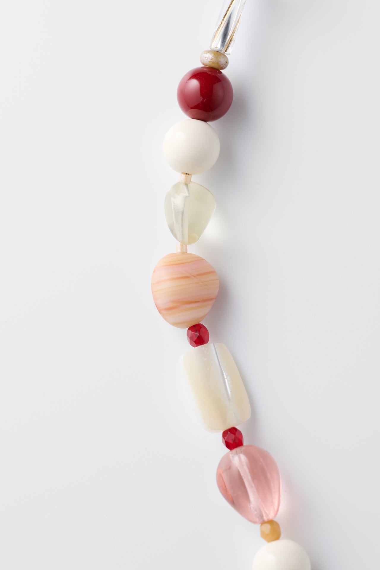 橘金光芒・串珠項鍊