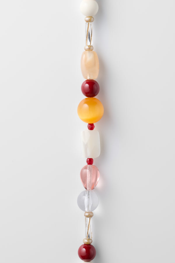 橘金光芒・串珠項鍊