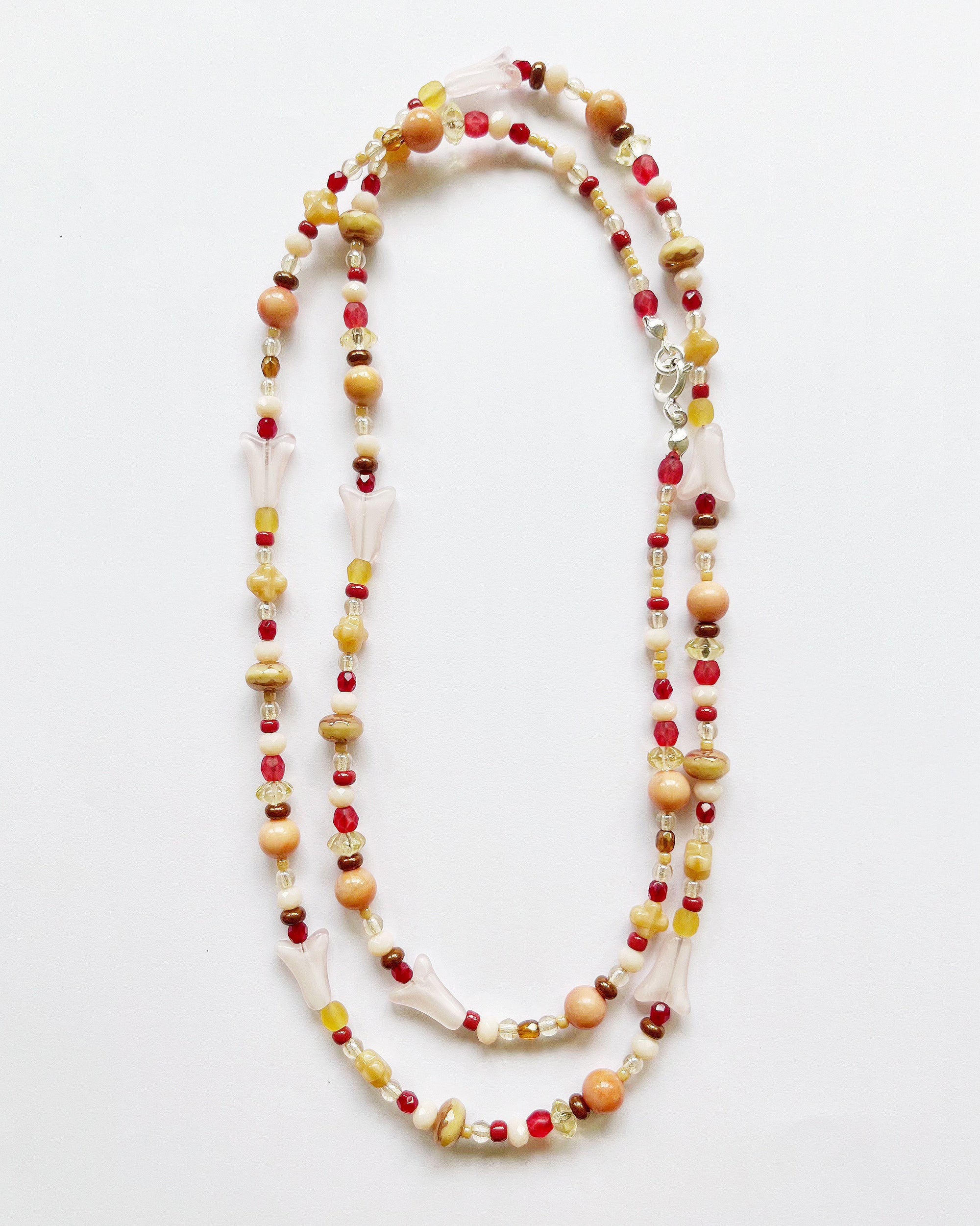 秋冬長鍊｜橘紅