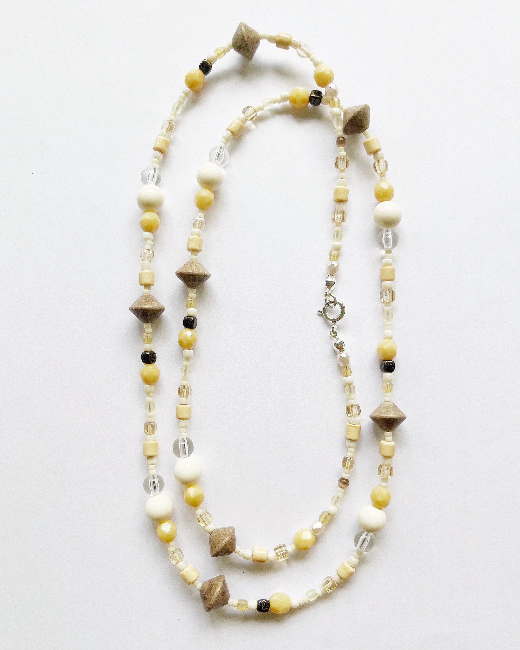 秋冬長鍊｜白棕