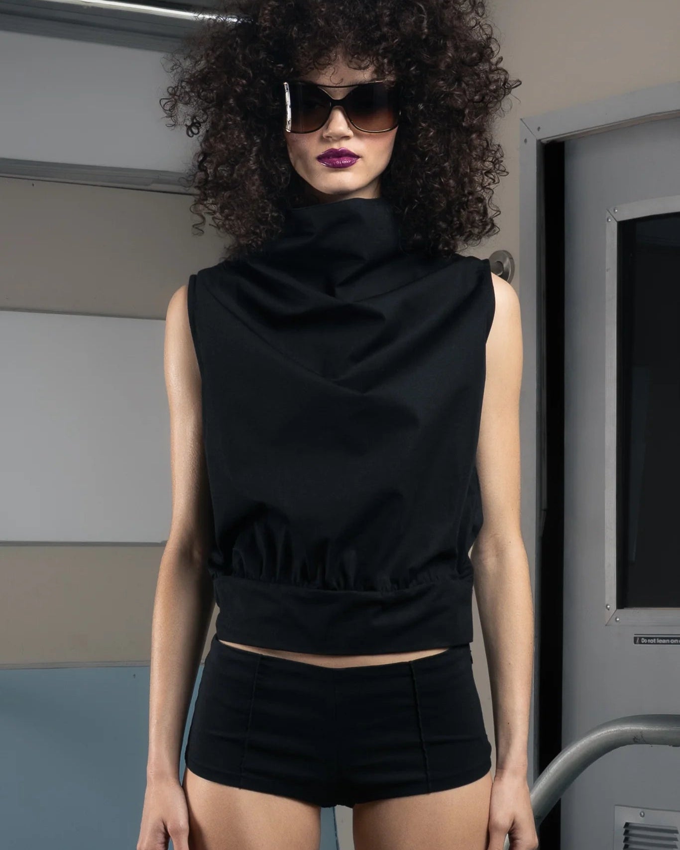 COWL TURTLENECK TANK