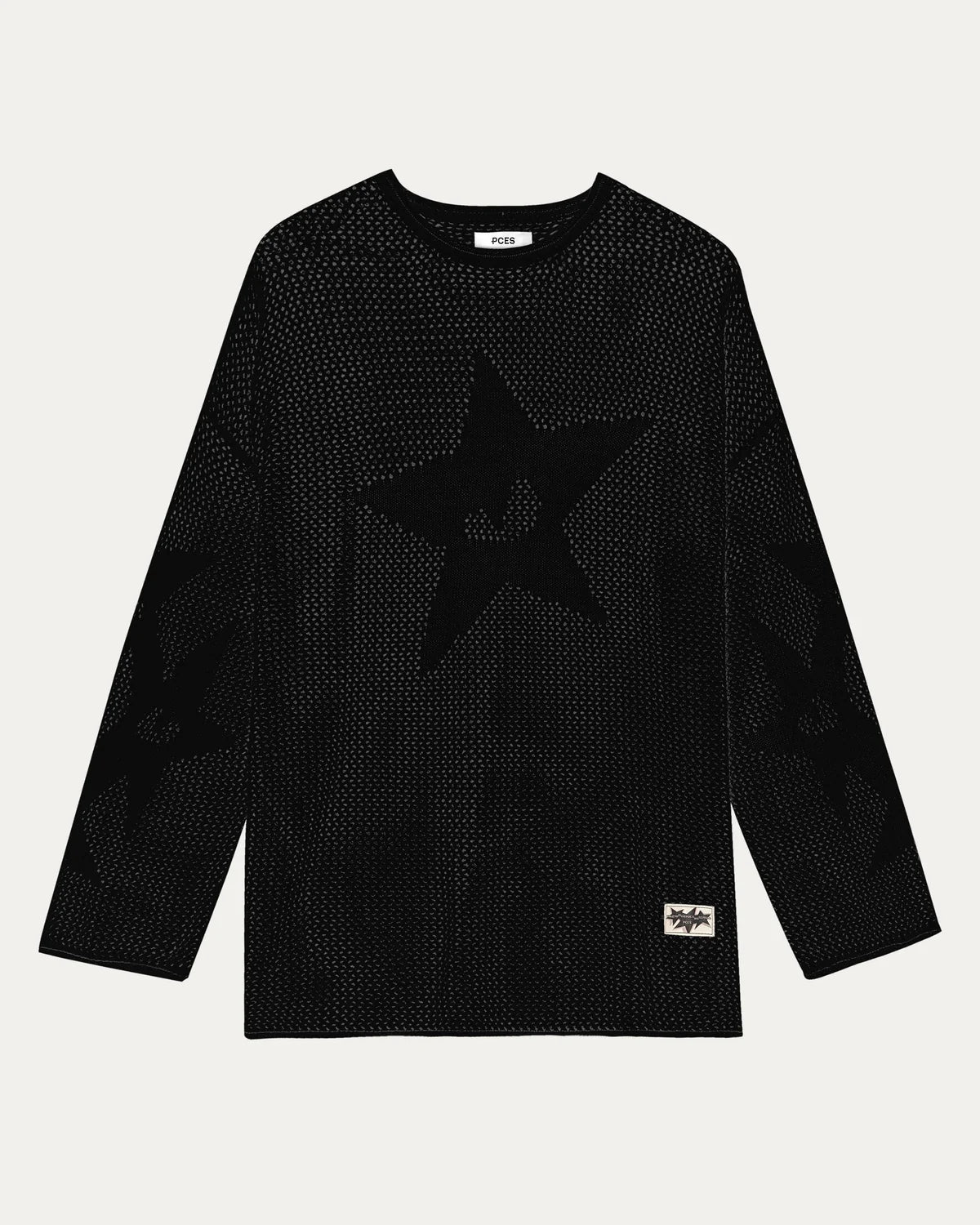 Star Sweater Black