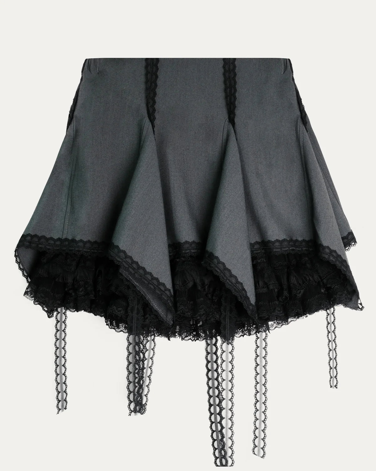 Zero Waste Godet Mini Skirt