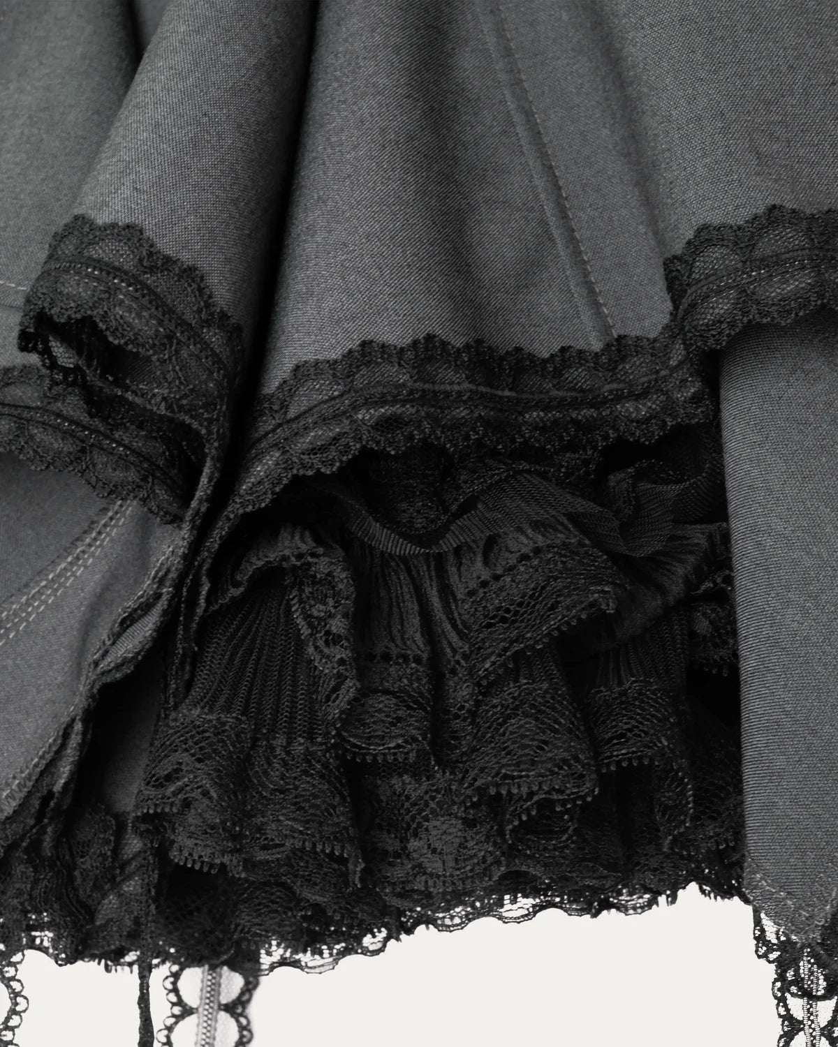 Zero Waste Godet Mini Skirt