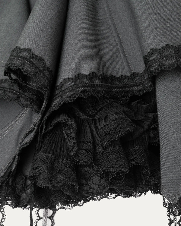 Zero Waste Godet Mini Skirt