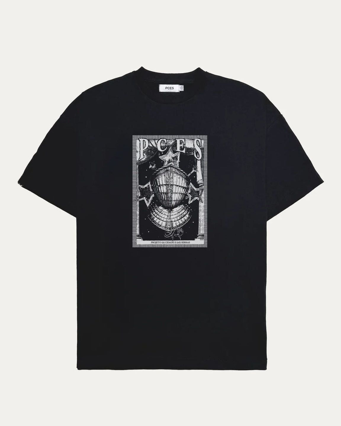 Zero Waste Helm Tee ｜Black