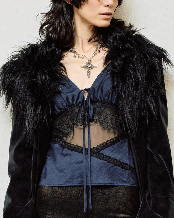 Mesh Lace Cami