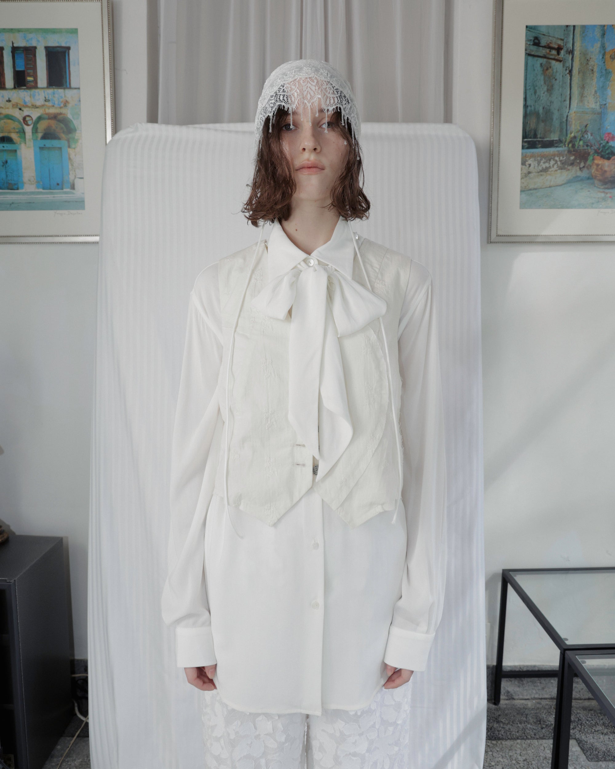 GARDINS WAISTCOAT 西裝馬甲(WHITE)