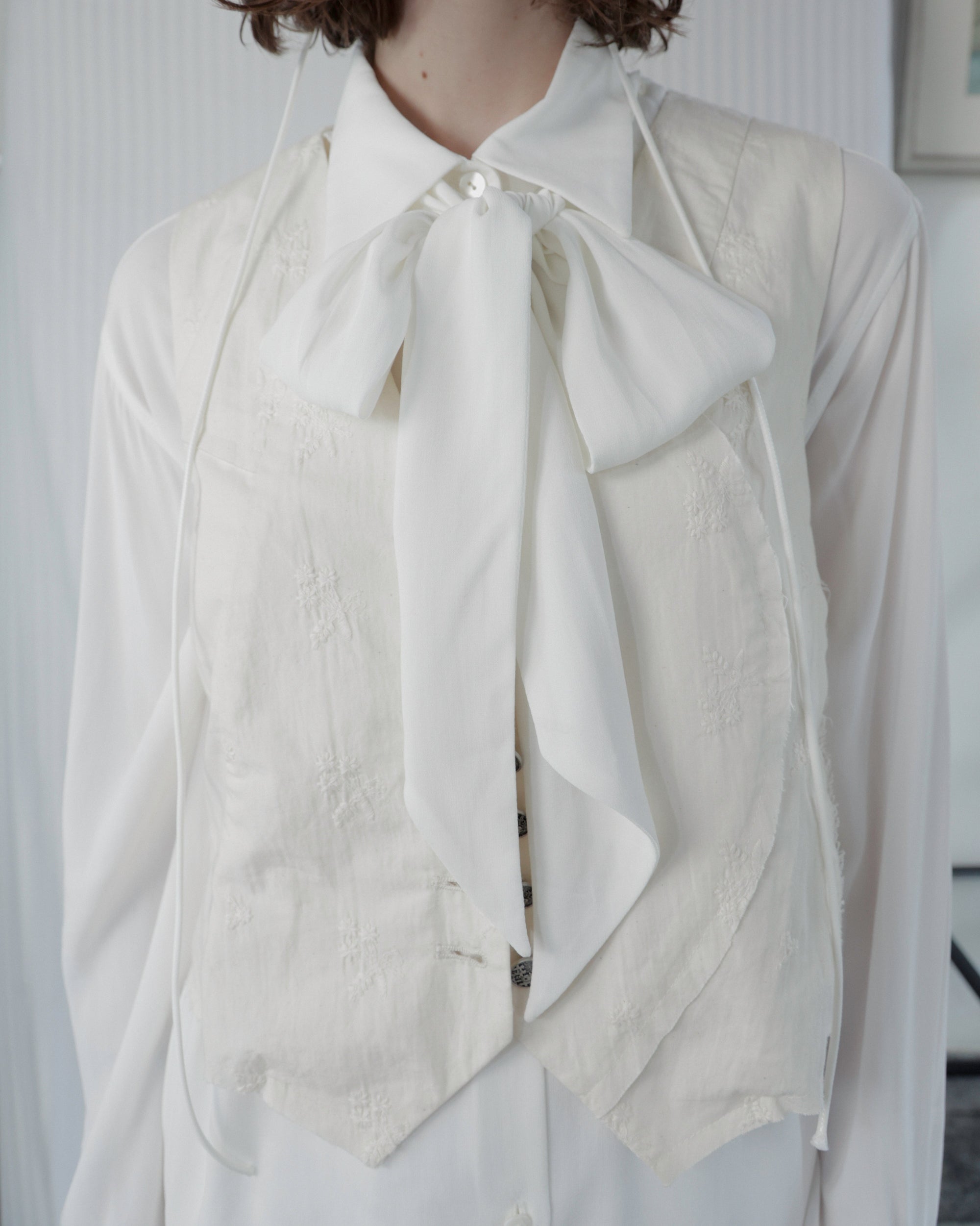 GARDINS WAISTCOAT 西裝馬甲(WHITE)